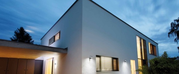 Außen­beleuchtung bei Elektro-Datz GmbH & Co. KG in Neu-Anspach