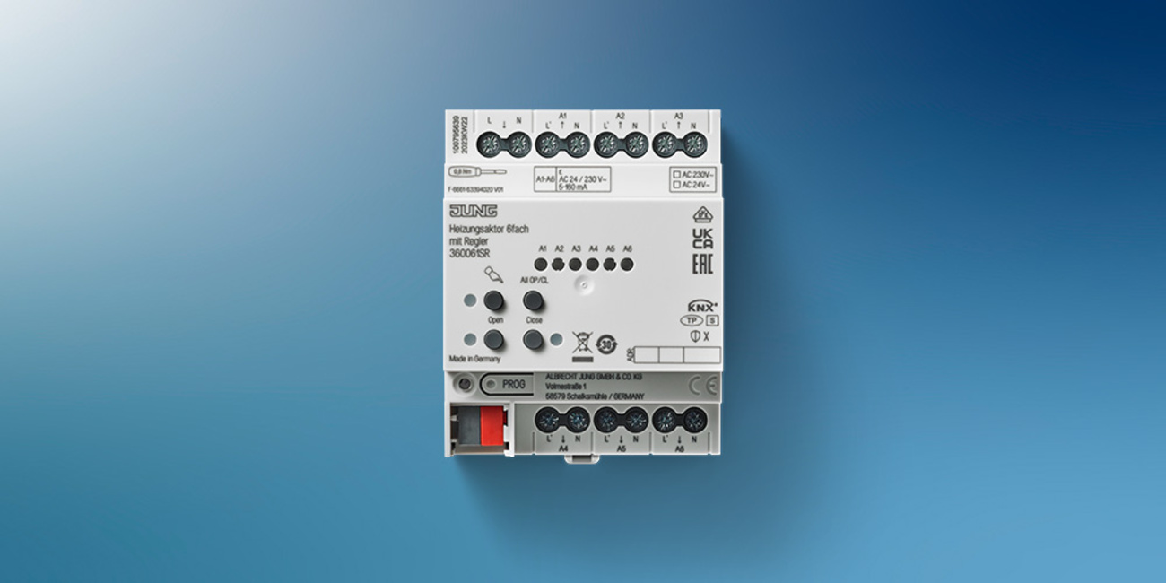 KNX Heizungsaktor 6-fach bei Elektro-Datz GmbH & Co. KG in Neu-Anspach