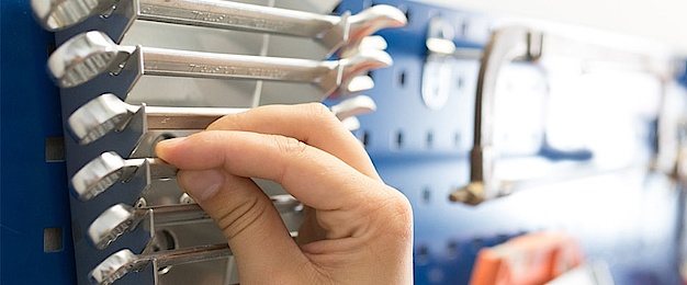 Werkstatt bei Elektro-Datz GmbH & Co. KG in Neu-Anspach